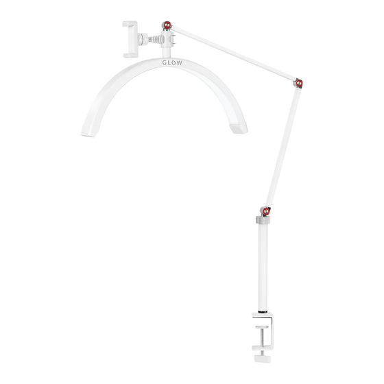 LED Lampe med Klemme og Justerbar Farve- og Lysintensitet Glow MX3 Mat Hvid