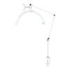 LED Lamp met Klem en Instelbare Kleur- en Lichtintensiteit Glow MX3 Mat Wit