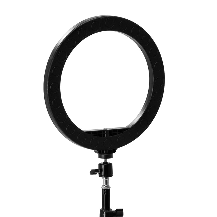 Ringlamp met Statief Glow 10" 10W Zwart - afbeelding 4