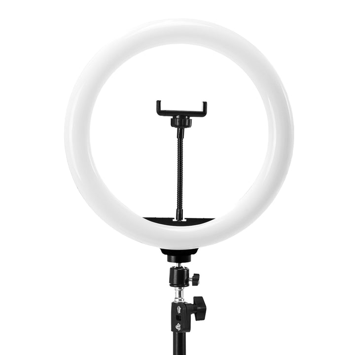 Ringlamp met Statief Glow 13" 10W Zwart RGB - afbeelding 5