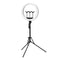 Ringlampe med Stativ Glow 18" 45W Sort RGB