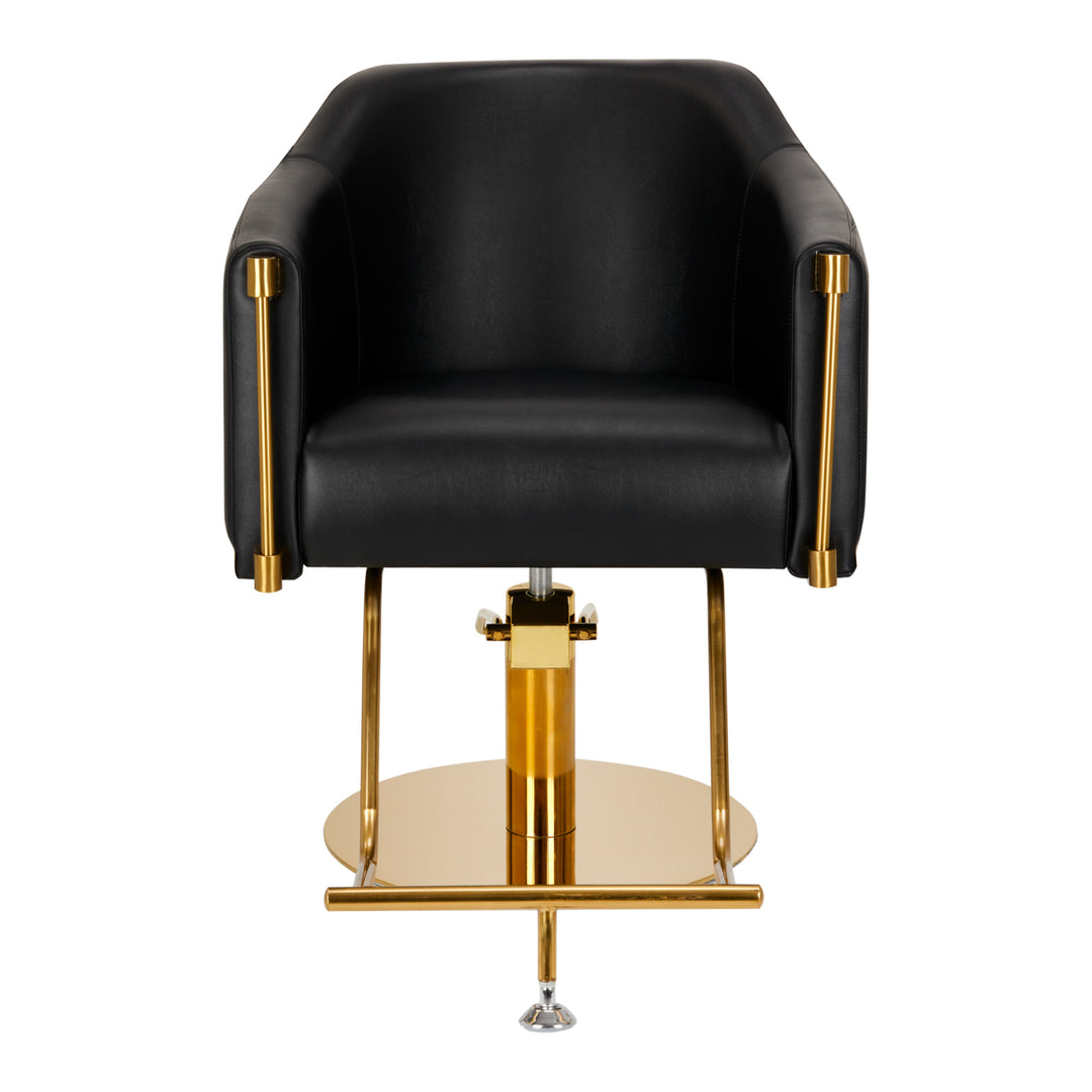 Kappersstoel Gabbiano Burgos Goud-Zwart - afbeelding 3
