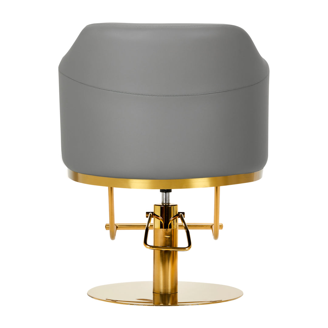 Kappersstoel Gabbiano Burgos Goud-Grijs - afbeelding 4