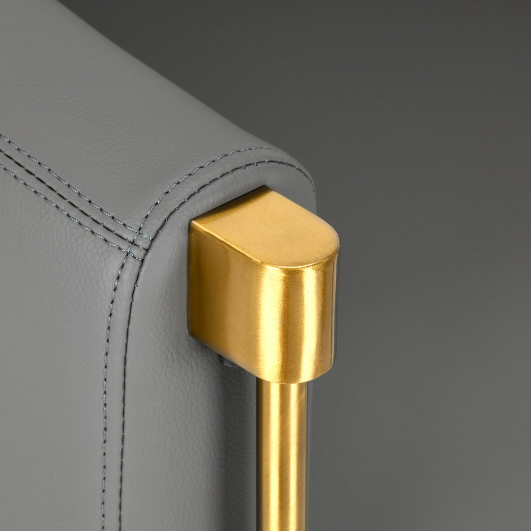 Kappersstoel Gabbiano Burgos Goud-Grijs - afbeelding 5