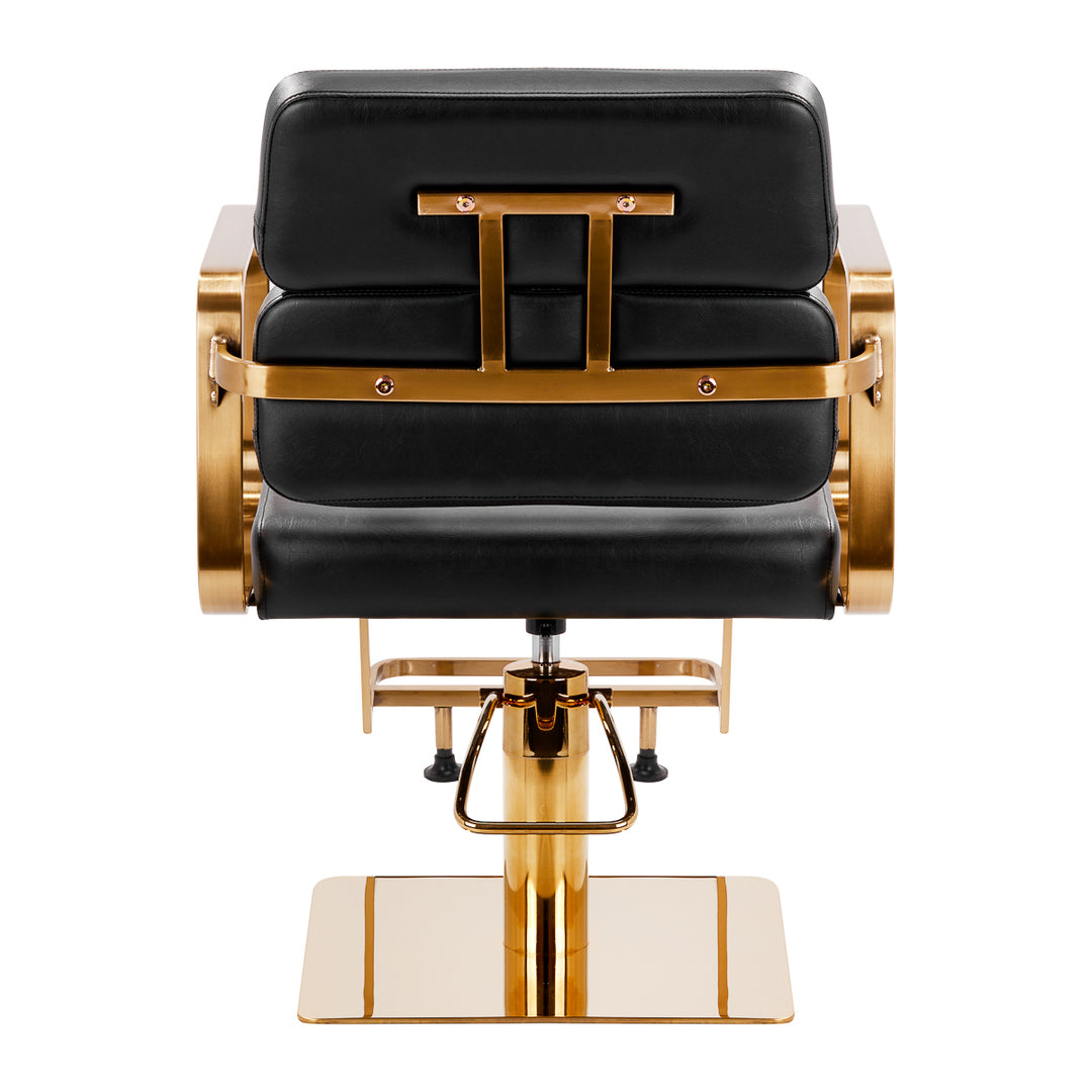 Kappersstoel Gabbiano Porto Goud-Zwart - afbeelding 4