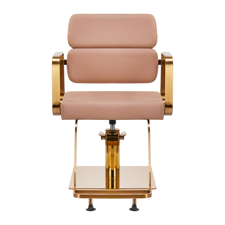 Kappersstoel Gabbiano Porto Goud-Beige - afbeelding 3