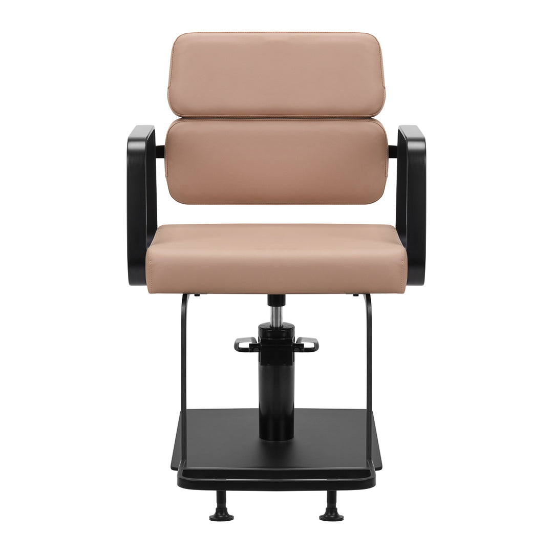 Kappersstoel Gabbiano Porto Zwart-Beige - afbeelding 3