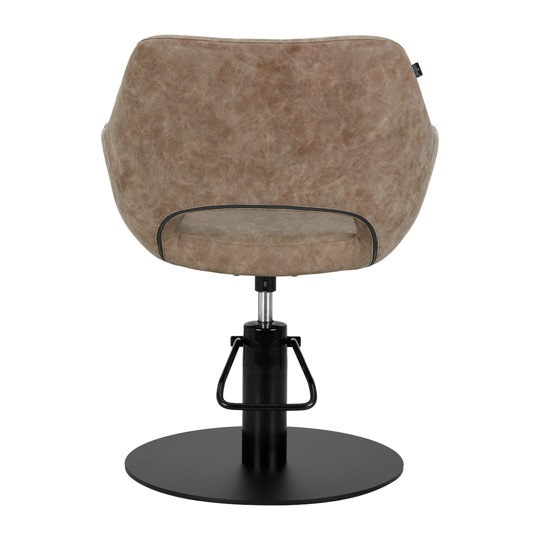 Kappersstoel Gabbiano Sevilla Oud Bruin - afbeelding 4
