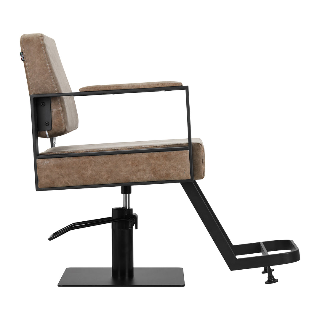 Kappersstoel Gabbiano Modena Oud Bruin - afbeelding 2
