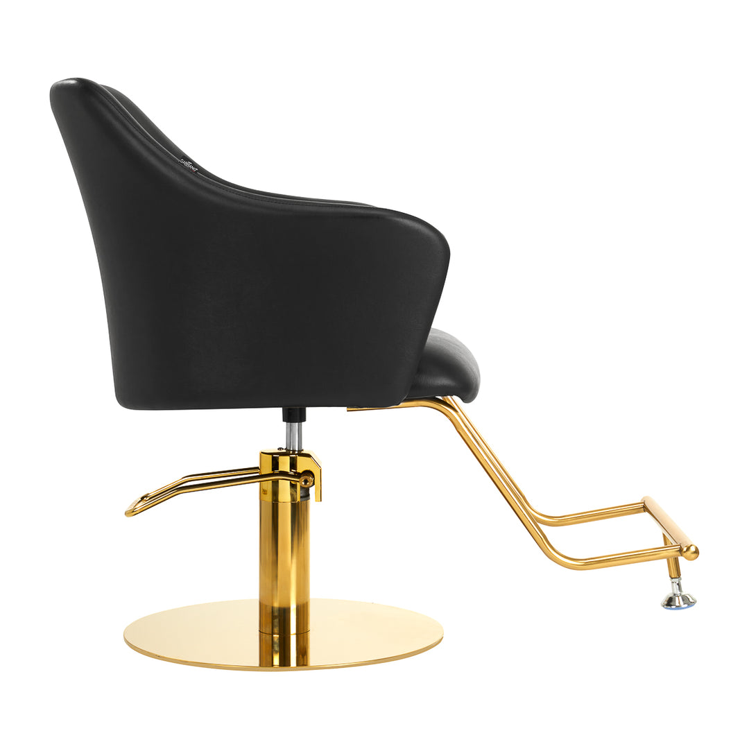 Kappersstoel Gabbiano Marbella Goud-Zwart - afbeelding 2
