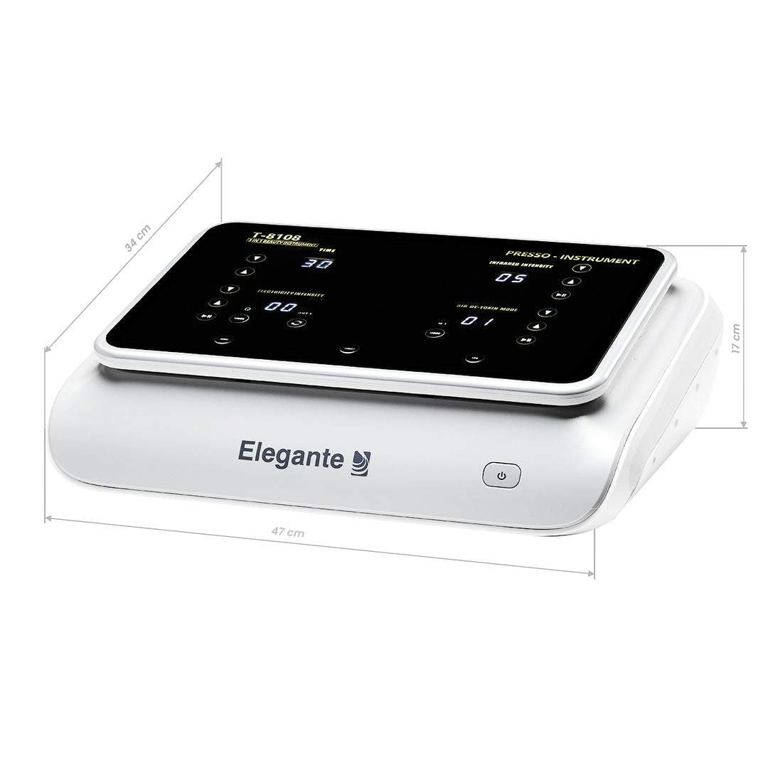 Pressotherapie Apparaat Elegante Platinum T8108 met Infrarood en EMS Wit - afbeelding 14