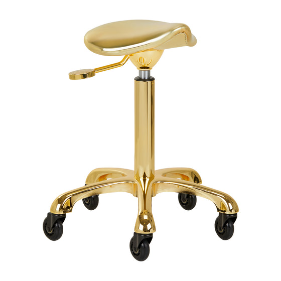 Sadelstol Justerbar Gabbiano Roll Speed Guld