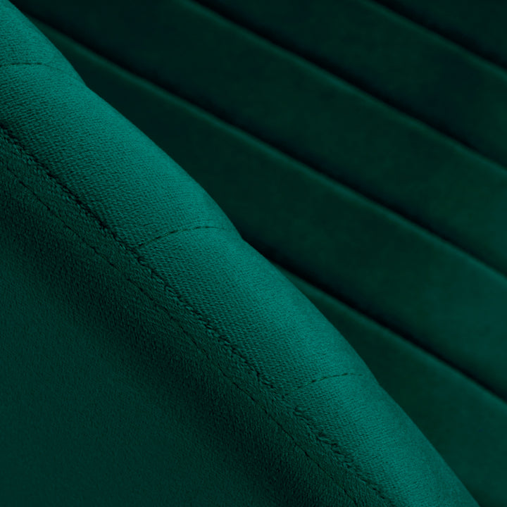 Salonstoel met Wielen Fluweel 4Rico QS-OF212G Groen - afbeelding 6