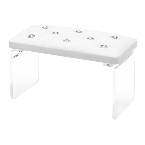 Armstøtte Negle Momo Diamond Velour Ecru