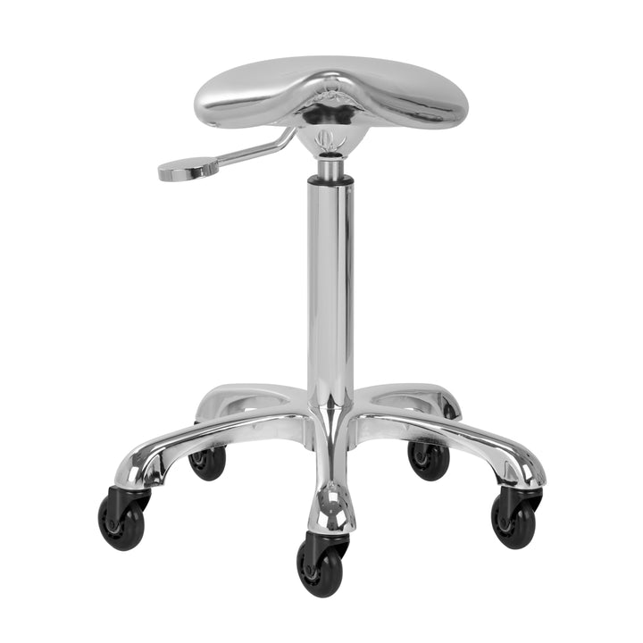 Zadelkruk Verstelbaar Gabbiano Roll Speed Zilver - afbeelding 3