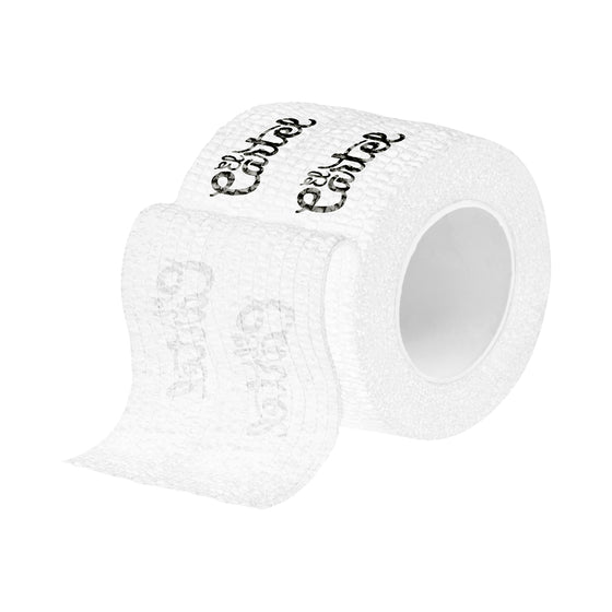 Tattoo Grip Tape El Cartel Hvid med Tekst 4.5 m x 5 cm