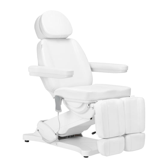 Behandlingsstol Elektrisk Sillon Classic Pedi 2 Motorer Hvid