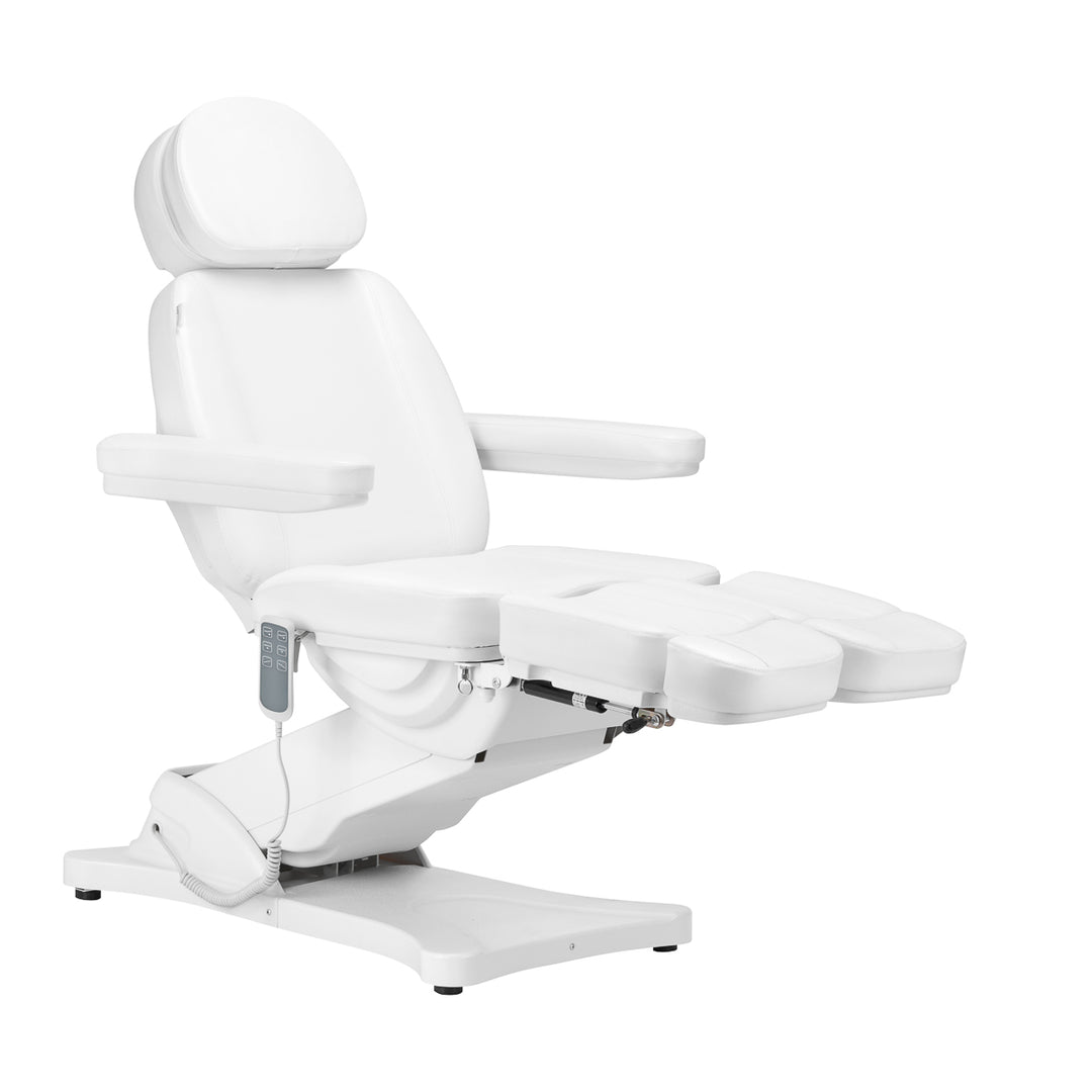 Behandelstoel Elektrisch Sillon Classic 3 Motoren Kantelbaar Wit - afbeelding 2