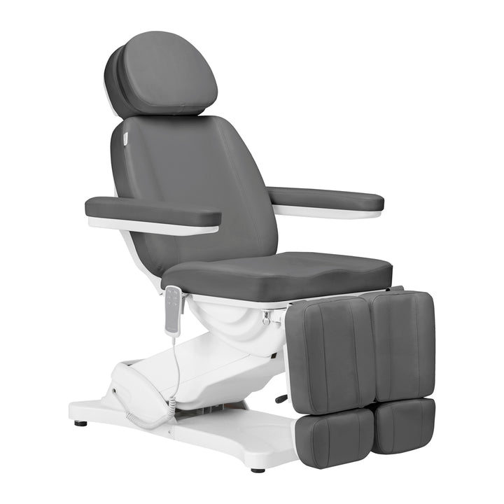 Behandlingsstol Elektrisk Sillon Classic 3 Motorer Vipbar Grå