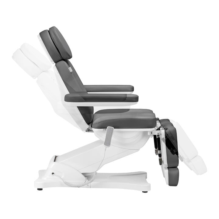 Behandlingsstol Elektrisk Sillon Classic 3 Motorer Vipbar Grå - billede 5