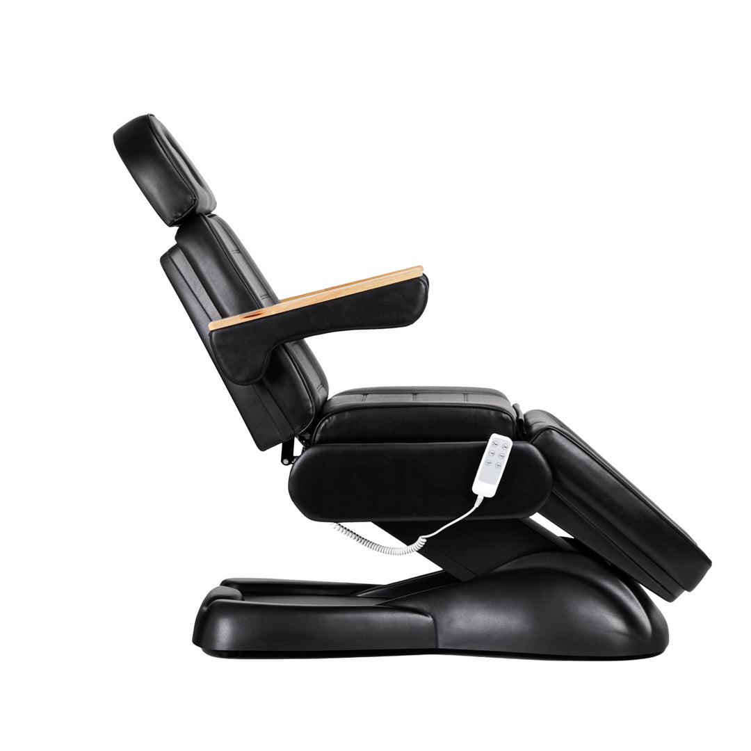 Behandelstoel Elektrisch Sillon Lux 273B 3 Motoren met Kruk Zwart - afbeelding 3