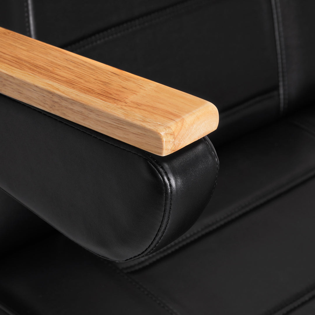 Behandelstoel Elektrisch Sillon Lux 273B 3 Motoren met Kruk Zwart - afbeelding 10