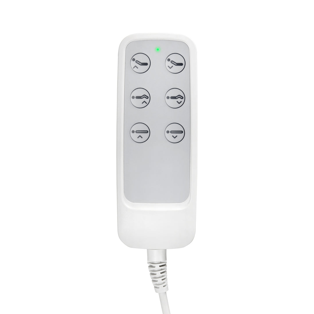Behandelstoel Elektrisch Sillon Lux 273B 3 Motoren met Kruk Zwart - afbeelding 15