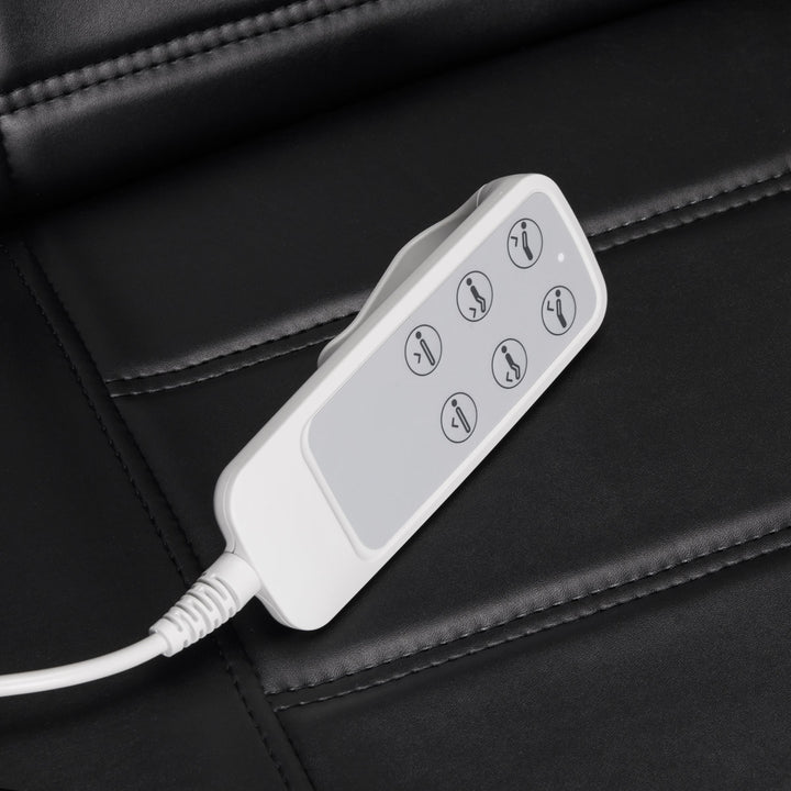 Behandelstoel Elektrisch Sillon Lux 273B 3 Motoren met Kruk Zwart - afbeelding 17