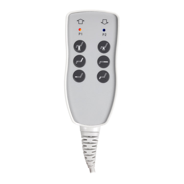 Behandelstoel Elektrisch Azurro 803D 3 Motoren Grijs - afbeelding 10