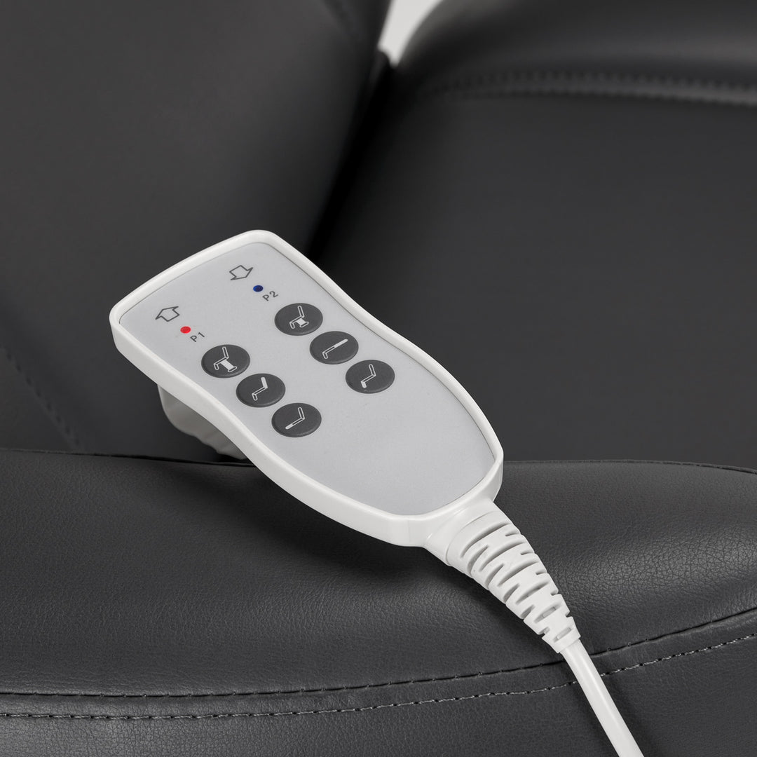 Behandelstoel Elektrisch Azurro 803D 3 Motoren Grijs - afbeelding 19