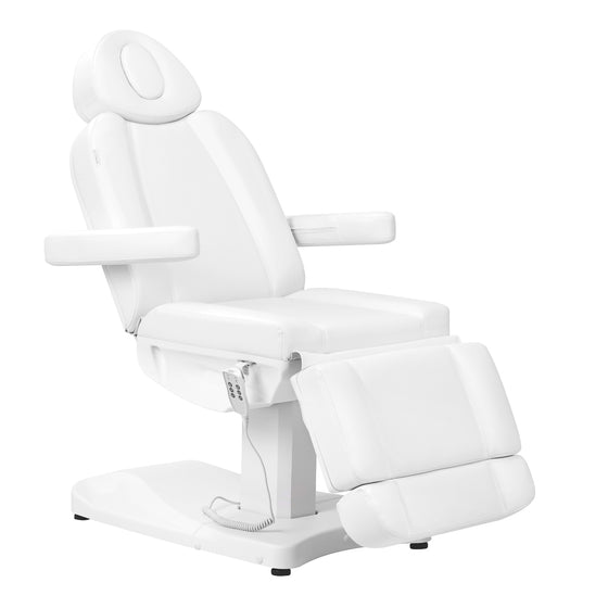 Elektrisk behandlerstol Azurro 803D 3 motorer - Hvid