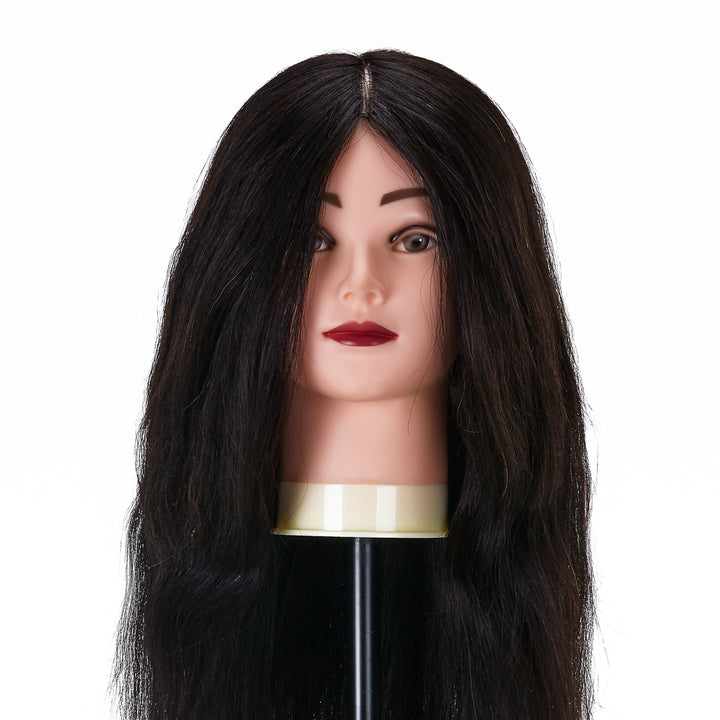 Kappershoofd Gabbiano WZ1 Echt Haar 42 cm Zwart