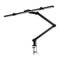 LED Lampe med Klemme og Justerbar Farve- og Lysintensitet Glow L03 Sort