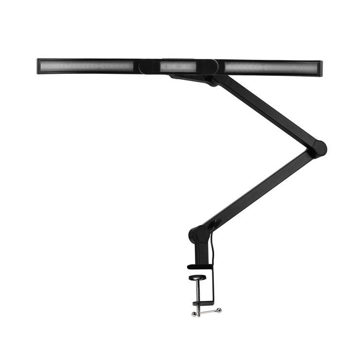 LED Lampe med Klemme og Justerbar Farve- og Lysintensitet Glow L05 Sort - billede 3