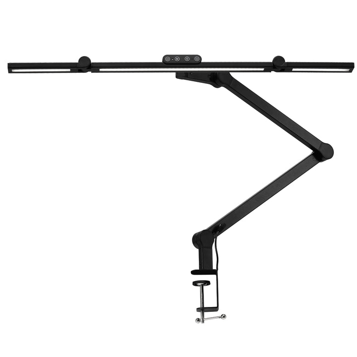 LED Lampe med Klemme og Justerbar Farve- og Lysintensitet Glow L03 Sort - billede 4
