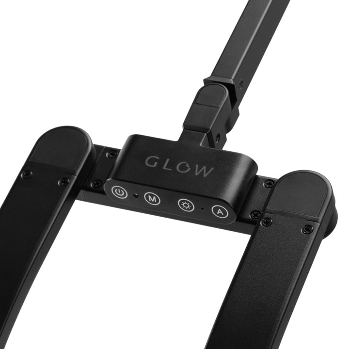 LED Lampe med Klemme og Justerbar Farve- og Lysintensitet Glow L05 Sort - billede 5