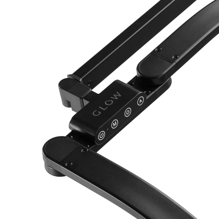 LED Lampe med Klemme og Justerbar Farve- og Lysintensitet Glow L05 Sort - billede 6