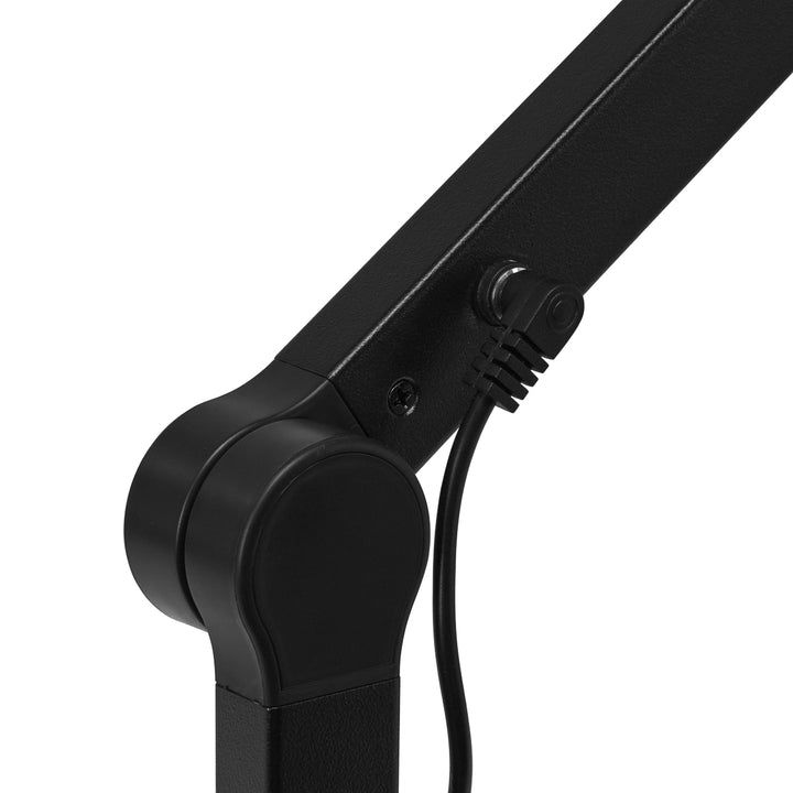 LED Lampe med Klemme og Justerbar Farve- og Lysintensitet Glow L03 Sort - billede 7