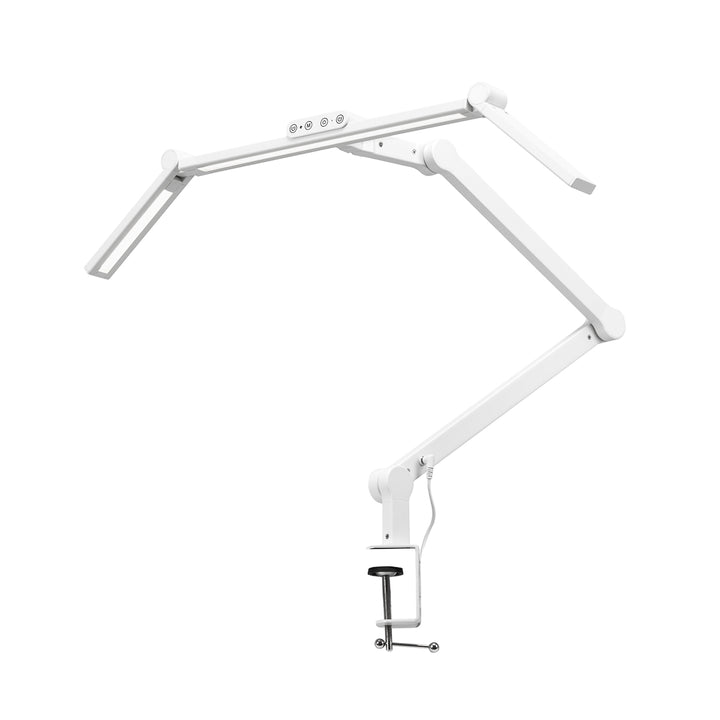 LED Lampe med Klemme og Justerbar Farve- og Lysintensitet Glow L03 Hvid - billede 2