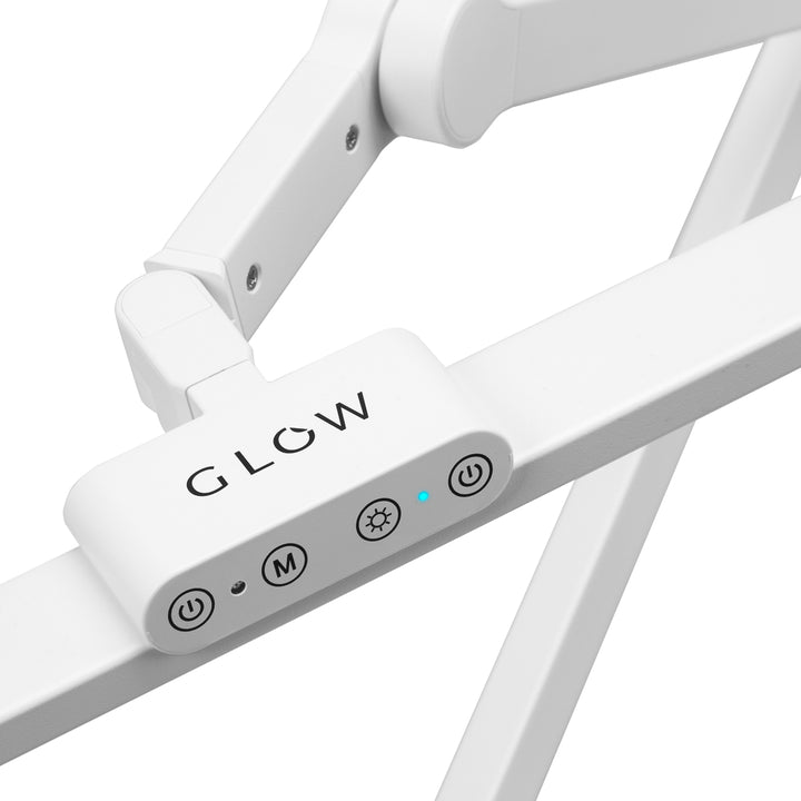 LED Lampe med Klemme og Justerbar Farve- og Lysintensitet Glow L03 Hvid - billede 6