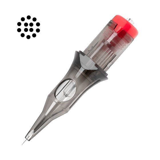 Cartridge Tatovering Round Liner 14RL 0.30 mm El Cartel V2 10 stk