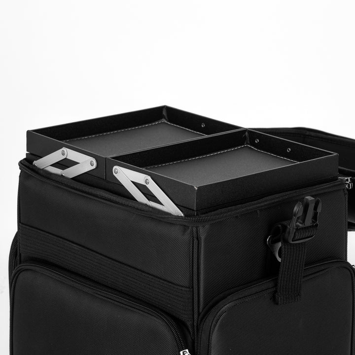 Make-up Koffer Trolley Look 1328 Zwart - afbeelding 11