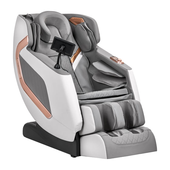 Massagestol Elektrisk Sakura 306 Hvid-Grå