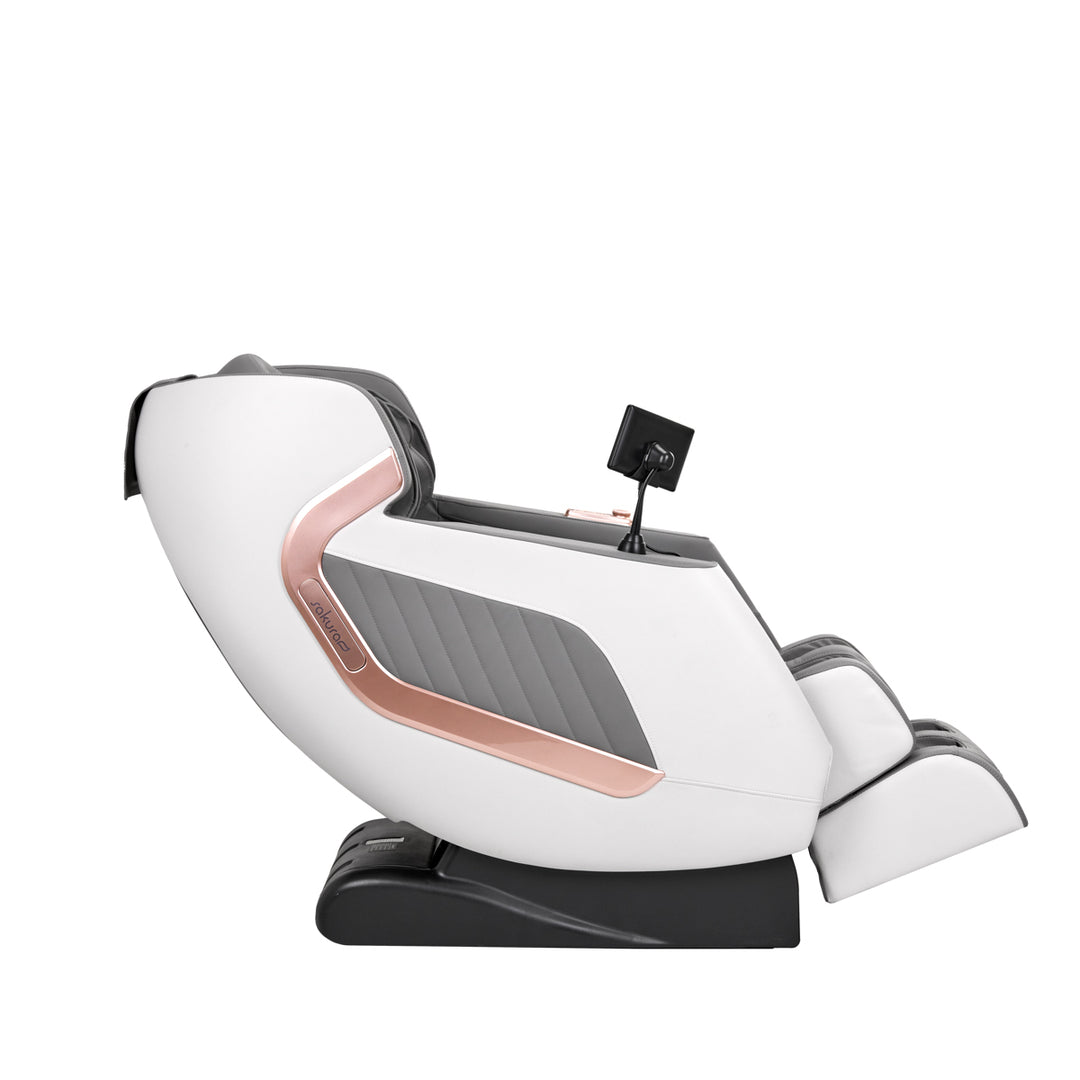 Massagestoel Elektrisch Sakura Classic 802A Wit-Grijs - afbeelding 5