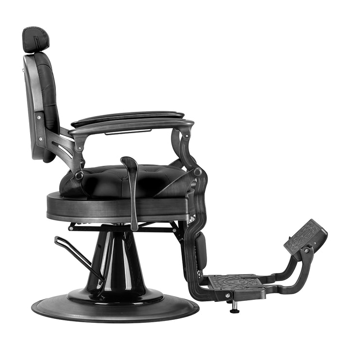 Barberstol Gabbiano Niccolo Sort - billede 4