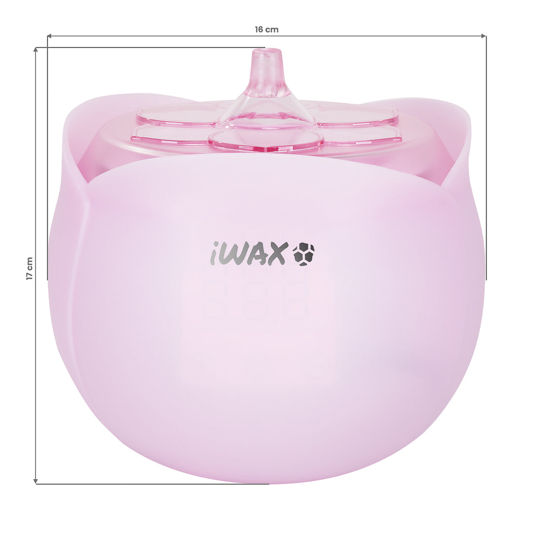 Waxverwarmer Blik iWax Flower Roze - afbeelding 7