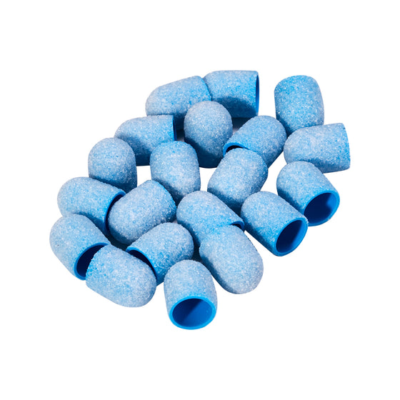 Exo Slibehætte Kugle Med 10 mm Blå Grov #80 20x