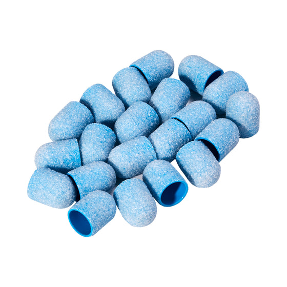 Exo Slibehætte Kugle Med 13 mm Blå Ekstra Grov #60 20x