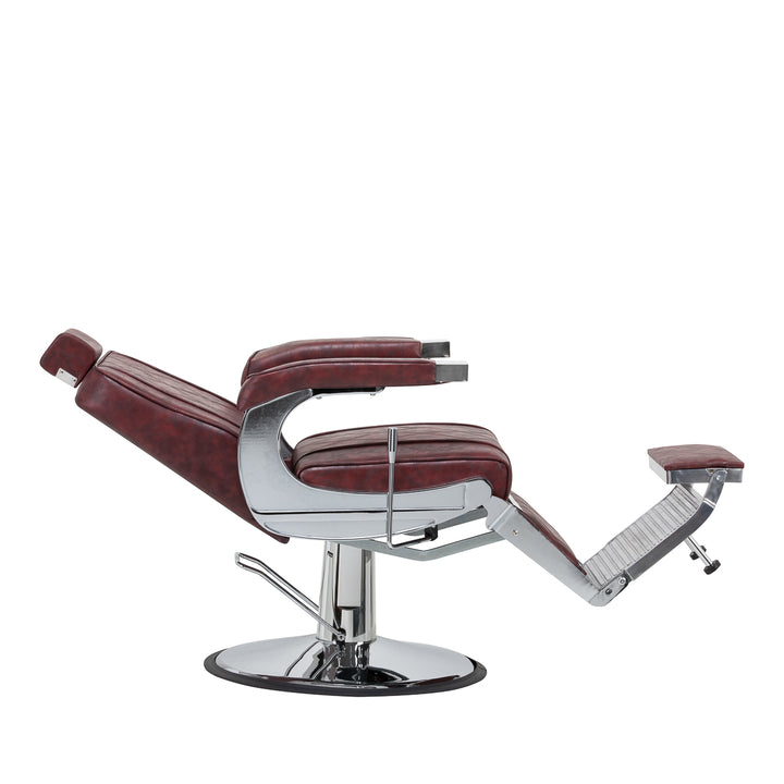 Barberstoel Hair System BM88066 Bordeauxrood - afbeelding 3