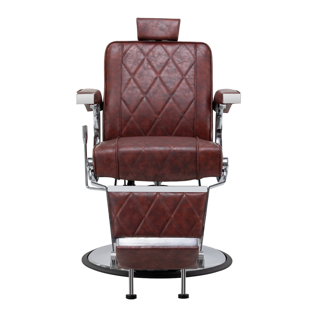Barberstoel Hair System BM88066 Bordeauxrood - afbeelding 4